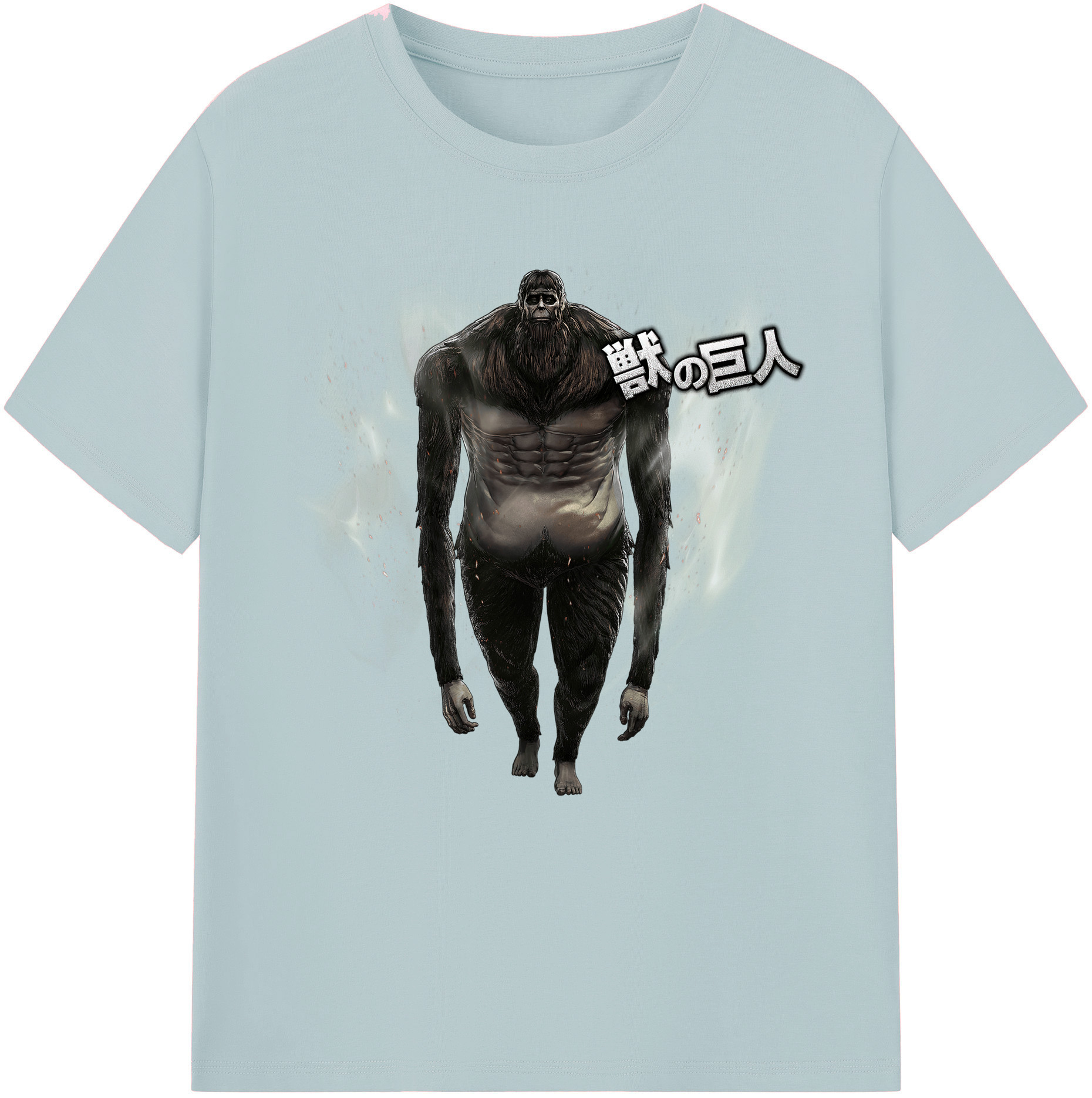 （画像用） 進撃の巨人 Attack on Titan 綿100％半袖Tシャツ（フロントプリント）